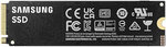 Samsung 990 Pro 1 TB NVMe M.2 Internal SSD, PCIe Gen 4.0 x4, NVMe 2.0 Interface, 7450 MB/s Sequential Read Speed, 6900 MB/s Sequential Write Speed, V-NAND 3-bit MLC | MZ-V9P1T0BW