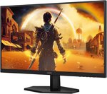 AOC 27G42E Gaming Monitor, 27" IPS Display, Full HD Resolution, 0.5ms Response time, 180Hz Refresh Rate, 178Â° Viewing Angle, 22W Power Consumption, Black | 27G42E