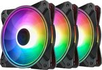DEEPCOOL FAN RGB CF120 3PACK BLK