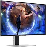 SAMSUNG Odyssey OLED G6 G60SD Gaming Monitor, 27" QHD OLED Display, 360Hz Refresh Rate, 0.03ms (GtG) Response Time, AMD FreeSync Premium Pro Technology, Silver | LS27DG602SMXUE