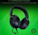 Razer Kraken X Lite Ultralight Gaming Headset: 7.1 Surround Sound Capable - Lightweight Frame - Bendable Cardioid Microphone - for PC, Xbox, PS4, Nintendo Switch - Classic Black | RZ04-02950100-R381