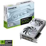 GIGABYTE GeForce RTX 5060 Ti EAGLE OC ICE Graphics Card, 16GB GDDR7 128-Bit Memory, 2617 MHz Core Clock, 28 Gbps Memory Clock, PCI-Express 5.0, White | GV-N506TEAGLEOC ICE-16GD