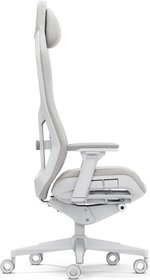 Fractal Refine Gaming Chair, Nylon Reinforced Mesh Fabric Cover, Synchro-Tilt Mechanism, Hubless 65mm with Soft PU Casters, Adjustable Lumbar Support, Class 4 Gas Piston, Mesh Light | FD-CH-RE1M-02