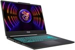 MSI CYBORG 15 A13VE 9S7-15K111-474 | Core i7 13620H, 16GB RAM, 512GB SSD, 15.6"FHD 144Hz, 6GB NVIDIA RTX4050, Win11 Home, Eng-Arab K/B, Black