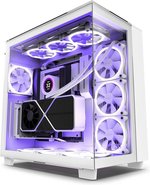 NZXT Vertical GPU Mounting Kit, 175 mm PCIe 4.0x16 Riser Cable, GPU Holder, Sturdy Steel Bracket, Fits perfectly with NZXT H5, H7 and H9 Series, White | AB-RH175-W1