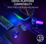 Razer Nommo V2 X Full-Range 2.0 PC Gaming Speakers, 2 x 3â€ Full-range Drivers, Custom 10-Band EQ, Bluetooth Connection, USB Type C to USB Type A, THX Spatial Audio, Black | RZ05-04760100-R3G1v