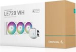 DEEPCOOL AIO Liquid Cooler LS720 A-RGB WHITE R-LS720-WHAMNT-G-1
