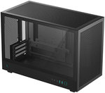 DeepCool CH260 Micro-ATX Computer Case, Up to 360mm Radiator, Up to 6x 120mm Fan Support, 4x Expansion Slots, Tempered Glass Side Panel, Wraparound Mesh Panels, Black | R-CH260-BKNGM0-G-1