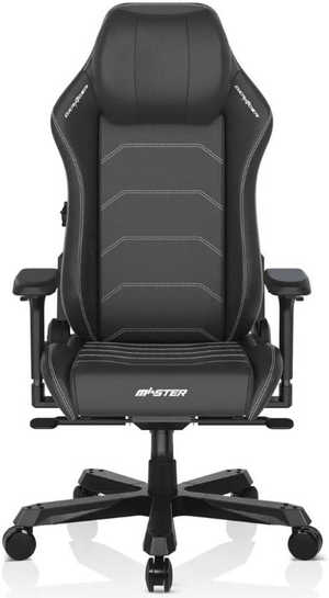 DXRacer 1238S Master Series Gaming Chair, Microfiber Leather, 4D Armrests, Multi-functional Tilt, 3" Casters, High Density Mold Shaping Foam, 220lbs Recommended Weight, Black | DMC-I238S-N-N1-A3 Model: DMC-I238S-N-N1-A3