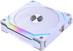 Lian-Li UNI FAN SL V2 Revolutionized Daisy-Chain ARGB Fan, Modular 120mm Fans, Up to 2000 RPM Fan Speed, 64.5 CFM Airflow, Sophisticate Lighting Effects, 3 Pack, White | G99.12SLV23W.00