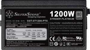SILVERSTONE POWERSUPPLY 5.0 1200W PLATINUM