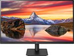 LG 27MP400-B 27'' IPS Full HD Monitor, 1920 x 1080 Resolution @ 75 Hz, 5 ms Response Time (GtG), 250 cd/mÂ² Brightness, with 3-Side Virtually Borderless Design | 27MP400-B
