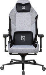  Navodesk Apex Pro Ultra Weave High Back Gaming Chair, Lumbar Support, 4D Armrests, Memory Foam Pillows & Magnetic Headrest, 155Â° Backrest Recline, 130kg Weight Capacity, Ultra Grey | APEX-PRO-UG
