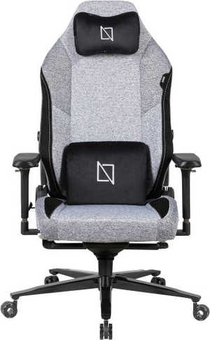  Navodesk Apex Pro Ultra Weave High Back Gaming Chair, Lumbar Support, 4D Armrests, Memory Foam Pillows & Magnetic Headrest, 155Â° Backrest Recline, 130kg Weight Capacity, Ultra Grey | APEX-PRO-UG