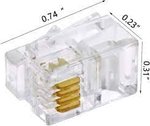 RJ11 CONECTER FOR CORE