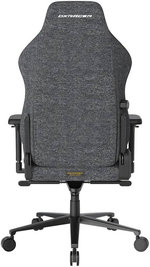 DXRacer Craft Series Gaming Chairs, 2D Integrated Lumbar Support, 4D Armrests, Class 4 Hydraulics, 90Â° ~ 135Â° Back Recline Support, Woven Fabric Upholstery, Large Size, Black / Grey | GC/LCF23FBE/BG