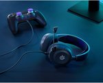  SteelSeries Arctis Nova 1P Multi-System Gaming Headset, Hi-Fi Drivers, 360Â° Spatial Audio, AirWeave Memory Foam Ear Cushions, Lightweight, PS5, PS4, PC, Xbox, Black | 61611 Model: 61611