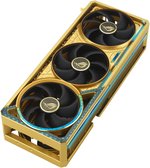 ASUS ROG Astral GeForce RTX 5090 Dhahab OC Edition Graphics Card, 32GB GDDR7 512-Bit Memory, 2580 MHz Boost Clock, 21760 CUDA Cores, 28 Gbps Memory Speed, Gold | 90YV0LW6-M0NM00