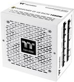 Thermaltake Toughpower GF A3 Snow Power Supply, 1050W Power, 80 Plus Gold Efficiency, PCIe Gen 5 Ready, Japanese Main Capacitor, Active PFC, 120mm FDB Fan, White | PS-TPD-1050FNFAGK-N