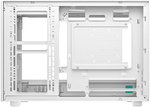 DeepCool CH260 Micro-ATX Computer Case, Up to 360mm Radiator, Up to 6x 120mm Fan Support, 4x Expansion Slots, Tempered Glass Side Panel, Wraparound Mesh Panels, White | R-CH260-WHNGM0-G-1
