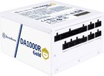 Silverstone DA1000R Fully Modular ATX Power Supply, Cybenetics Gold, 1000W Max Output Power, Gen5 12VHPWR PCIe Connector, 135mm Silent FDB Fan, Active PFC, White | SST-DA1000R-GM-WWW