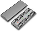 EKWB EK-Loop Screwdriver Basic Set (49 Pcs), Durable Frosted Aluminum Case, Versatile Bits and Standard Bits Included, Anodized Aluminum Driver, Push and Pop-out Plastic Tray, Gray | 3831109851012