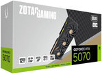 ZOTAC GAMING GeForce RTX 5070 SOLID OC Graphics Card, 12GB GDDR7 192-Bit Memory, 2542 MHz Engine Clock, 28 Gbps Memory Clock, 6144 CUDA Cores, PCI Express 5.0 x16 | ZT-B50700J-10P
