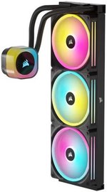 Corsair iCUE LINK H170i RGB AIO Liquid CPU Cooler, 420mm Radiator, 3x QX140 RGB Fans, 2000 RPM Fan Speed, Up to 82.5 CFM Air Flow, Copper Cold Plate, Aluminum Radiator, Black | CW-9061004-WW