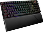 ASUS ROG X901 Strix Scope II 96% Gaming Keyboard, Hot-Swappable, ROG Omni Receiver, PBT Doubleshot Keycaps, Tri-Mode Connection, English Layout, Black | 90MP037A-BKUA01