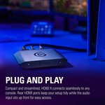 Elgato HD60 X External Capture Card, Stream & Record in 1080p60 HDR10 Or 4K30 HDR10 with Ultra-Low Latency On PS5, PS4/Pro, Xbox Series X/S, Xbox One X/S, Black | 10GBE9901