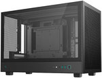 DeepCool CH260 Micro-ATX Computer Case, Up to 360mm Radiator, Up to 6x 120mm Fan Support, 4x Expansion Slots, Tempered Glass Side Panel, Wraparound Mesh Panels, Black | R-CH260-BKNGM0-G-1