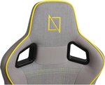 Navodesk Formula Series Apex Air Gaming Chair, Lumbar Support, 4D Armrests, Memory Foam Pillows & Magnetic Headrest, Up to 155Â° Backrest Recline, 135kg Weight Capacity, Lemon | APEXAIR-FS-LMN