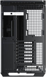 APNX V1 V1-BW-v1 ATX Mid Tower Glass Edition Computer Case, Up To 360mm Radiators, x10 Fan Slot, SGCC Body Material, ABS Front Panel, 0.8mm Steel Thickness, Black & White | APCM-VI01003.M1