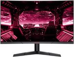 Koorui 27E6QC 27" VA QHD Curved Gaming Monitor, 144Hz Refresh Rate, 1800R Curved, 1ms Response Time, FreeSync/G-Sync Technology, 85% DCI-P3 Color Gamut, DP1.2/HDMI*2, Black | 27E6QC