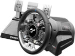 Thrustmaster T-GT II Racing Wheel, With Set of 3 Pedals, Real-Time Force Feedback, Brushless 40-Watt Motor, Dual-Belt System, Magnetic Technology, For PS5/PS4/PC | TM-WHL-TGT-2