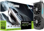 Zotac Gaming GeForce RTX 4070 SUPER Twin Edge OC Graphics Card, 12GB GDDR6X 192-Bit Memory, 2490 MHz Boost Clock, 7168 CUDA Cores, 21 Gbps Memory Clock, PCI-Express 4.0 16x | ZT-D40720H-10M