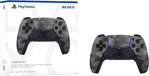 Sony PlayStation 5 DualSense Wireless Controller, Haptic Feedback & Adaptive Triggers, Bluetooth, Built-in Mic, Headset Jack & Speaker, Built-in Battery & USB Type-C, Grey Camouflage | G-CAMO