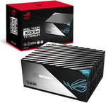 Asus Rog Thor 1600W ATX Power Supply Unit, With Aura Sync & OLED Display, 1600W Power, 80 Plus Titanium Certification, 135mm PWM Fan, 0dB Cooling, Modular | 90YE00K0-B0NA00