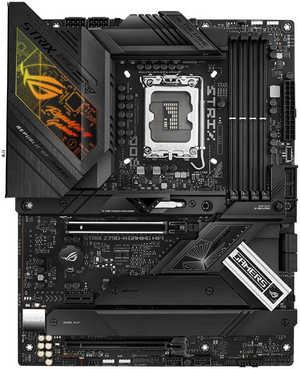 ASUS ROG STRIX Z790-H Gaming Wi-Fi LGA 1700 Motherboard, Intel Z790 Chipset, 4x DDR5 DIMM, Up to 192GB Max Memory, Wi-Fi 6E / BT v5.3, 4 x M.2 Slots, 1*HDMI / 1*DP | 90MB1E10-M0EAY0