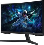 Samsung Odyssey G5 G55C Curved Monitor, 32" QHD VA Display, 165Hz Refresh Rate, 1ms (MPRT) Response Time, 1000R Curvature, AMD FreeSync Technology, Black | LS32CG552EMXUE