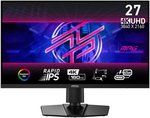 MSI MPG 274URF QD Gaming Monitor, 27" 4K UHD Rapid IPS Display, 0.5ms (GtG) Response Time, 160Hz Refresh Rate, AMD FreeSync Premium Technology, 1.07B Display Colors, Black | 9S6-3CC29H-263