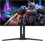 Gigabyte Aorus FO27Q3 Gaming Monitor, 27" 2K QHD OLED Display, 360Hz Refresh Rate, 0.03ms (GtG) Response Time, Tactical Switch, KVM, 6 Axis Color Control, Black | FO27Q3 EK1