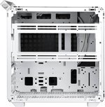 Cooler Master QUBE 500 Flatpack Mid-Tower ATX Computer Case, 1x 120mm SF ARGB White PWM Fan, Up to 280mm Radiator & 8x Fan Support, Steel, Plastic, TG Materials, White | Q500-WGNN-S00