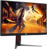 AOC CQ27G4 Curved Gaming Monitor, 27" VA Display, QHD Resolution, 180Hz Refresh Rate, 0.5ms (MPRT) Response Time, HDR10, Adaptive Sync, Low Input Lag, 16.7m Color Display, Black | CQ27G4