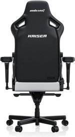 AndaSeat Kasier 4 Series Premium Gaming Chair, 5Â° Sloping Seat Base, Pop-out Lumbar, 5D Armrests, Up to 180kg Max Weight, Premium PVC Leather, XL, Cloudy White | AD12YDDC-XLL-20-W-PVC