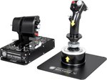 Thrustmaster Hotas Warthog Joystick and Throttle, 51 Programmable Action Buttons, 3-D Magnetic Sensor Technology, Replica Backlit Control Panel w/ 5 LEDs, Black | TM-JSTK-WARTHOG / 2960720