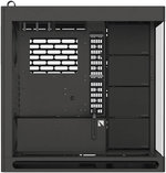 HAVN HS 420 E-ATX Mid Tower Base Edition Computer Case, Up To 420mm Radiators, 11x Fan Support, SGCC Sheet Metal, Tempered Glass, ABS, Zinc Alloy, NdFeB Magnets, Black | HVN-CA-HS420-06