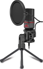 Redragon Seyfert GM100 Gaming Stream Microphone, With Pop Filter, 3.5mm Plug, 50Hz-16kHz Frequency, Sensitivity -30dBÂ±3dB, Omni Condenser Mic, â‰¤2.2KÎ© Impedance | Seyfert GM100