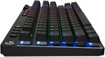 Logitech G PRO X TKL LIGHTSPEED Wireless Gaming Keyboard, Ultra-Portable Tenkeyless Design, Lightsync RGB Backlit, PBT Keycaps, Tactile Switches (GX Brown), BT/USB, US INTL Layout, Black | â€Ž920-012136