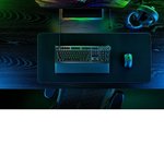 Razer Huntsman V3 Pro Mechanical Keyboard, Analog Optical Switch Gen-2, Firm Leatherette Wrist Rest, Doubleshot PBT Keycaps, Detachable Type-C Cable, ENG (US) Layout, Black | RZ03-04970100-R3M1